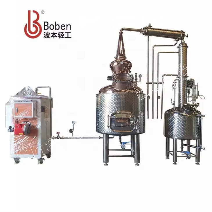 500L eterinių aliejų distiliatorius