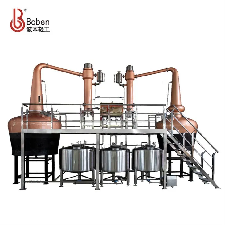 Single Malt Whisky Double Pot Stills