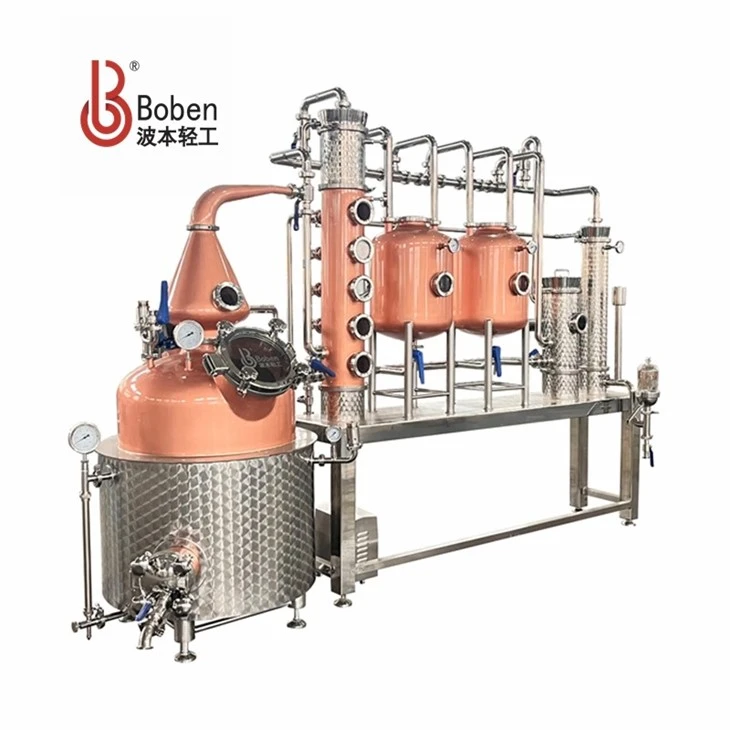 500ltr Double Retort Pot Still