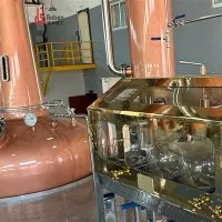 3500L Wash Still 2500L Spirit Still Double Pot Stills